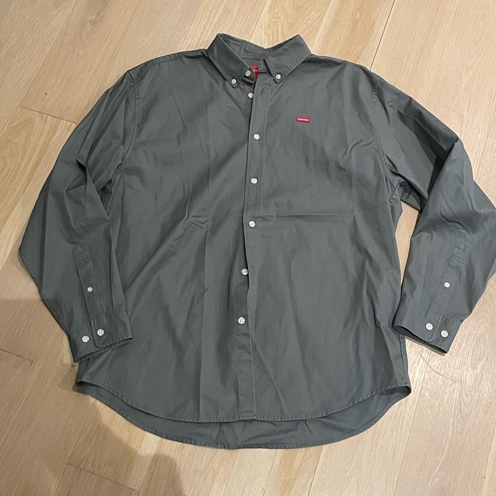 Supreme Small Box Logo Button Up - Picture 3 of 4